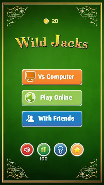 Download Wild Jack: Card Gobang [MOD, Unlimited money/coins] + Hack [MOD, Menu] for Android