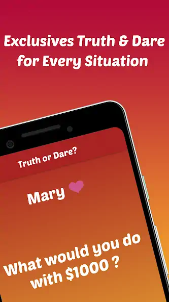 Download Truth or Dare [MOD, Unlimited money] + Hack [MOD, Menu] for Android