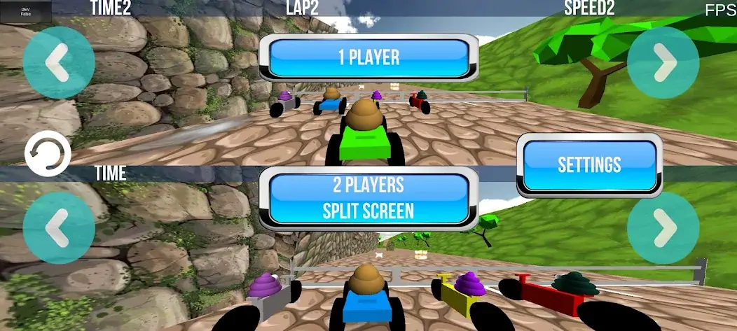 Download Potaty Racing 3D [MOD, Unlimited money/gems] + Hack [MOD, Menu] for Android