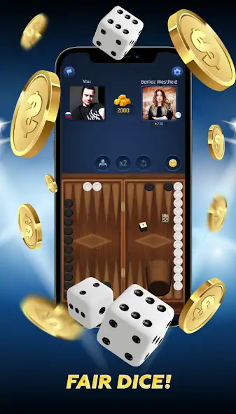 Download PPNards: Backgammon board game [MOD, Unlimited money] + Hack [MOD, Menu] for Android