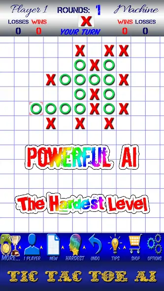 Download Tic Tac Toe AI - 5 in a row [MOD, Unlimited money] + Hack [MOD, Menu] for Android