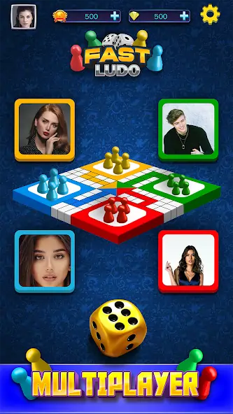 Download Multiplayer Dice Ludo Games [MOD, Unlimited money] + Hack [MOD, Menu] for Android