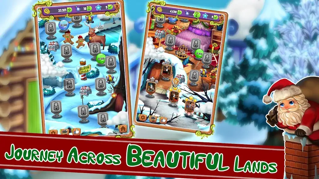 Download Christmas Mahjong: Holiday Fun [MOD, Unlimited money] + Hack [MOD, Menu] for Android