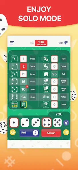 Download Yatzy - Dice Game [MOD, Unlimited coins] + Hack [MOD, Menu] for Android