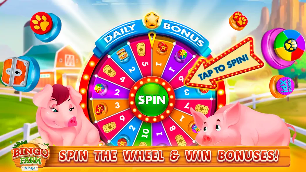 Download Bingo Farm Ways: Bingo Games [MOD, Unlimited coins] + Hack [MOD, Menu] for Android