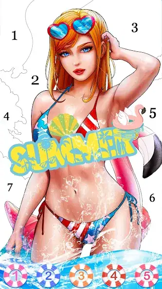 Download Summer Cool Coloring Games [MOD, Unlimited money] + Hack [MOD, Menu] for Android