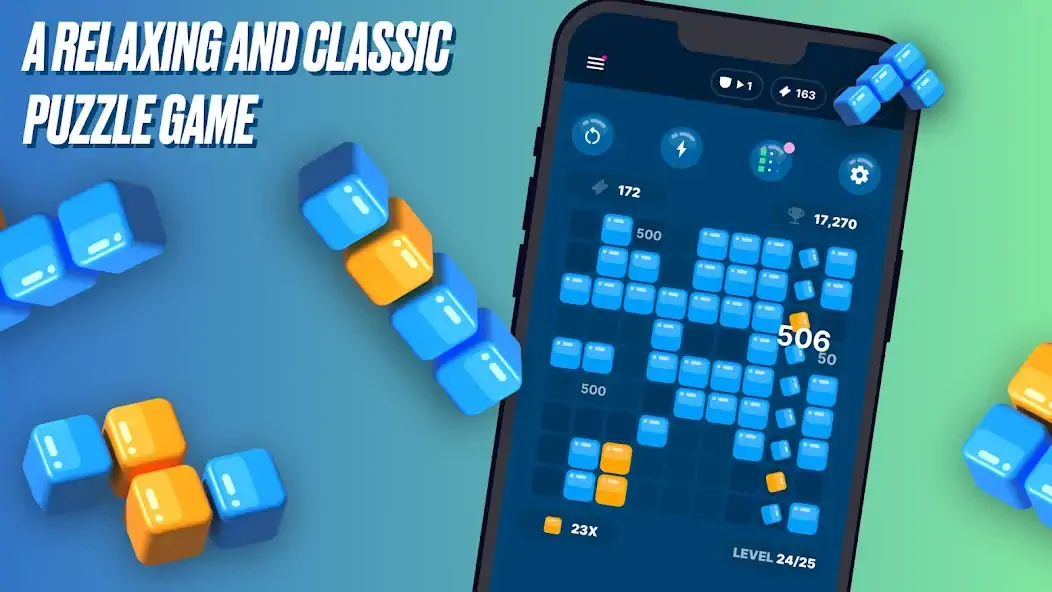 Download Tetro Tiles - Puzzle Blocks [MOD, Unlimited coins] + Hack [MOD, Menu] for Android