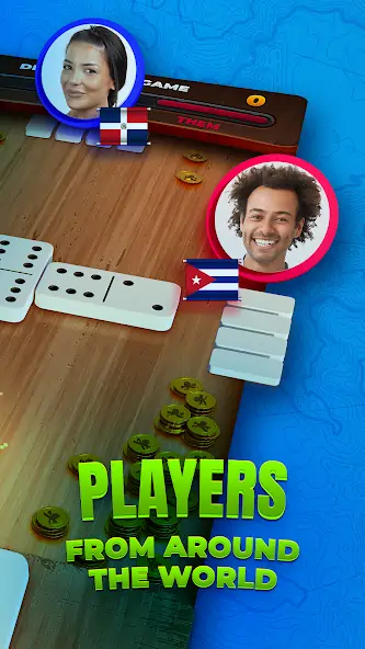 Download Domino Duel - Online Dominoes [MOD, Unlimited coins] + Hack [MOD, Menu] for Android