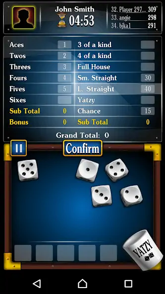 Download Yachty Dice Game – Yatzy [MOD, Unlimited money] + Hack [MOD, Menu] for Android