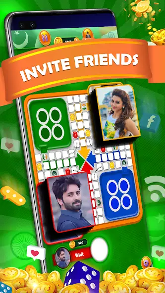 Download India vs Pakistan Ludo Online [MOD, Unlimited money/coins] + Hack [MOD, Menu] for Android