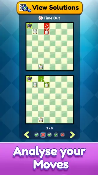 Download Chess Blitz - Chess Puzzles [MOD, Unlimited coins] + Hack [MOD, Menu] for Android