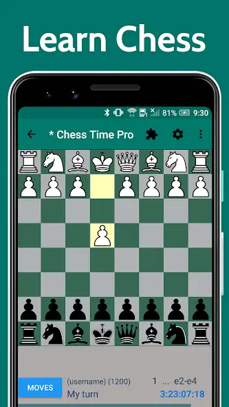 Download Chess Time - Multiplayer Chess [MOD, Unlimited coins] + Hack [MOD, Menu] for Android