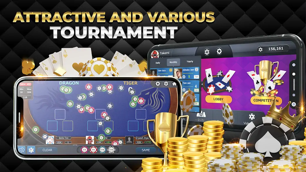 Download Dragon Tiger online casino [MOD, Unlimited money] + Hack [MOD, Menu] for Android