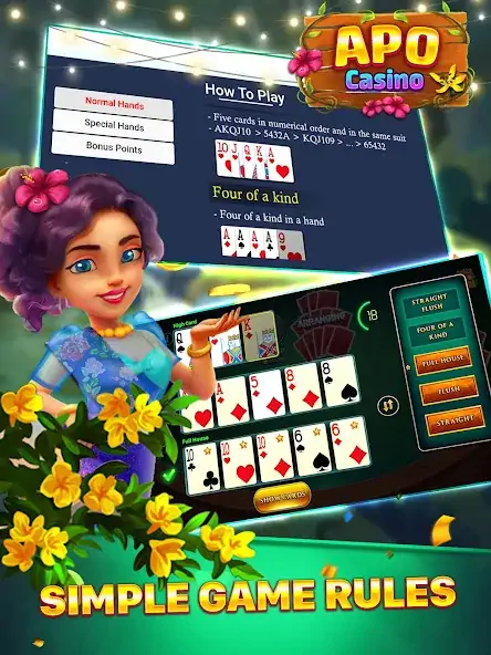 Download Apo Casino - Tongits 777 Slots [MOD, Unlimited coins] + Hack [MOD, Menu] for Android