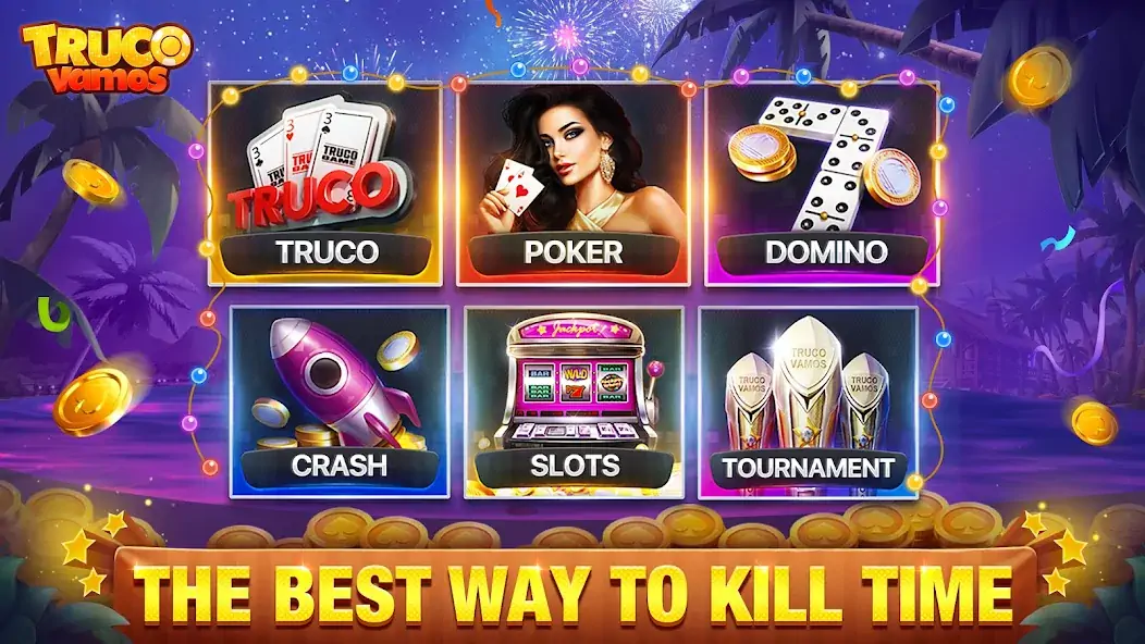 Download Truco Vamos: Slots Poker Crash [MOD, Unlimited money] + Hack [MOD, Menu] for Android