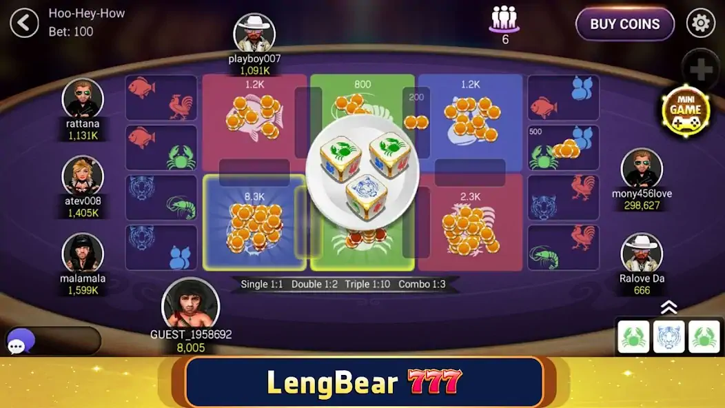 Download LengBear 777 - Khmer Games [MOD, Unlimited money/gems] + Hack [MOD, Menu] for Android