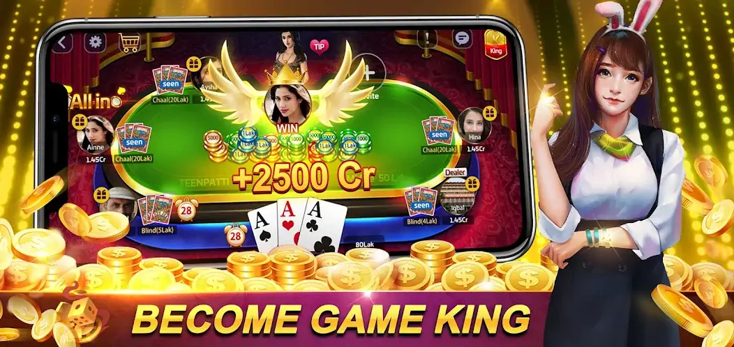 Download Yummy TeenPatti [MOD, Unlimited money/coins] + Hack [MOD, Menu] for Android