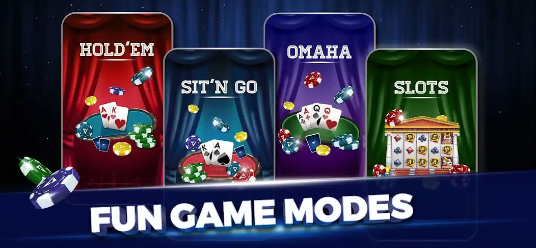 Download Velo Poker: Texas Holdem Poker [MOD, Unlimited money/gems] + Hack [MOD, Menu] for Android