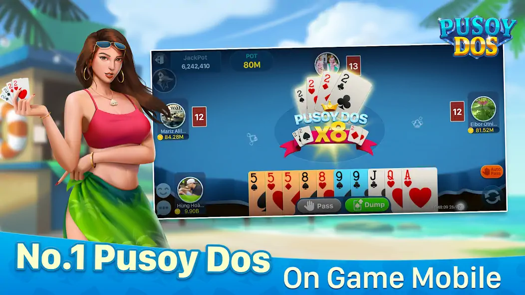 Download Pusoy Dos ZingPlay - card game [MOD, Unlimited money/coins] + Hack [MOD, Menu] for Android