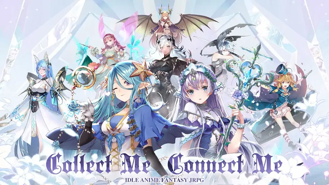 Download Girls' Connect: Idle RPG [MOD, Unlimited money/gems] + Hack [MOD, Menu] for Android
