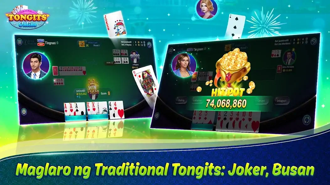 Download Tongits Online - Pusoy Slots [MOD, Unlimited money/coins] + Hack [MOD, Menu] for Android