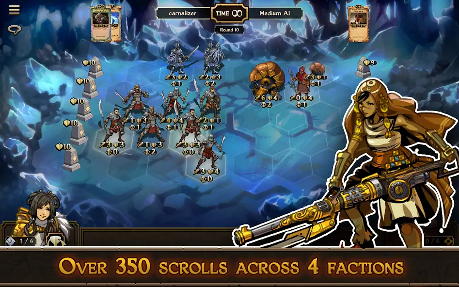 Download Scrolls [MOD, Unlimited money/coins] + Hack [MOD, Menu] for Android