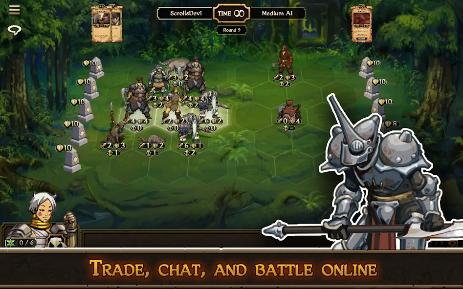 Download Scrolls [MOD, Unlimited money/coins] + Hack [MOD, Menu] for Android