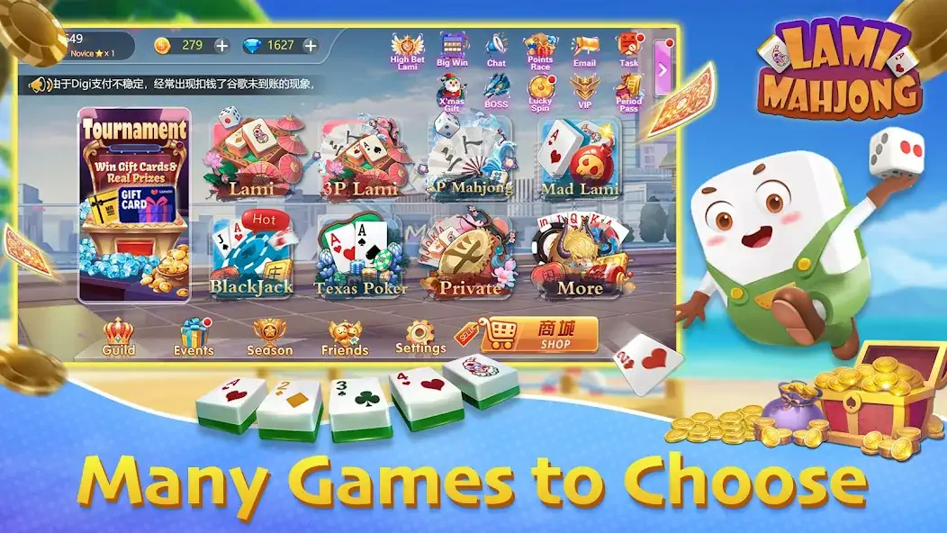 Download Lami Mahjong [MOD, Unlimited money/gems] + Hack [MOD, Menu] for Android