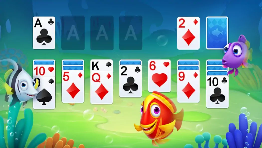 Download Solitaire 3D Fish [MOD, Unlimited money/coins] + Hack [MOD, Menu] for Android