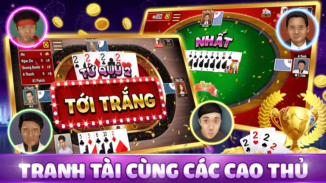 Download Tien Len Mien Nam [MOD, Unlimited money/gems] + Hack [MOD, Menu] for Android