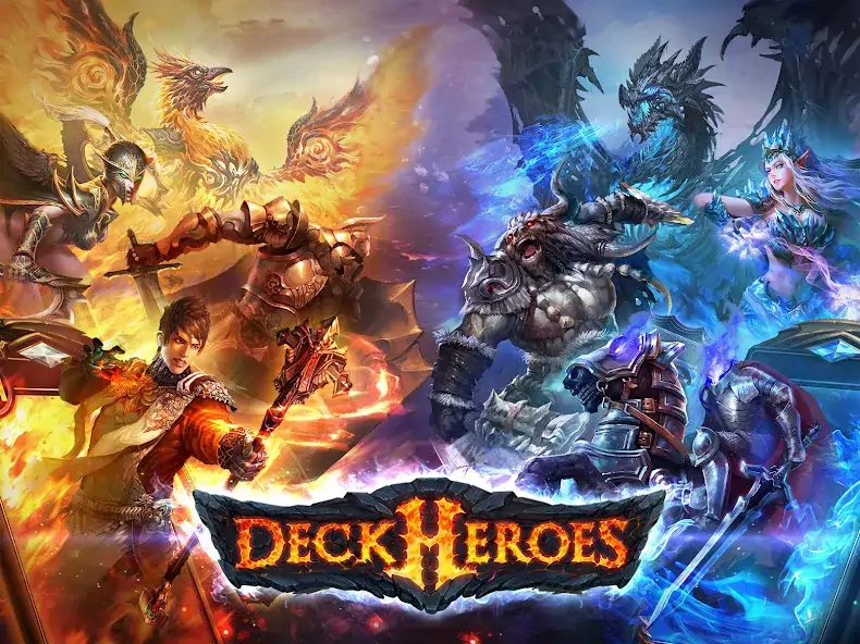 Download Deck Heroes: Legacy [MOD, Unlimited money/gems] + Hack [MOD, Menu] for Android