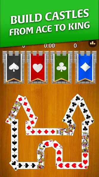 Download Castle Solitaire: Card Game [MOD, Unlimited money/gems] + Hack [MOD, Menu] for Android