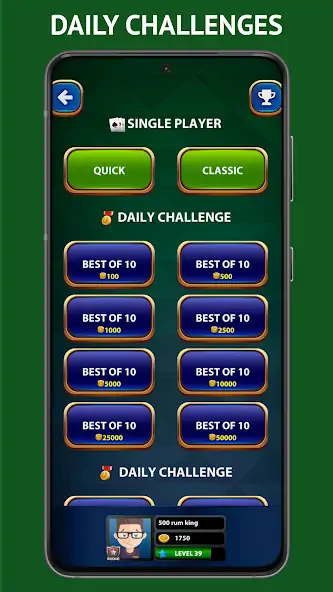 Download Rummy 500 : Relaxing Card Game [MOD, Unlimited money/gems] + Hack [MOD, Menu] for Android