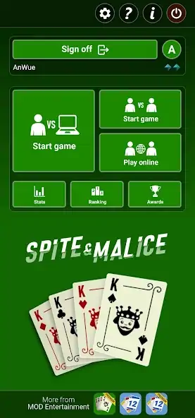 Download Spite & Malice [MOD, Unlimited money/coins] + Hack [MOD, Menu] for Android