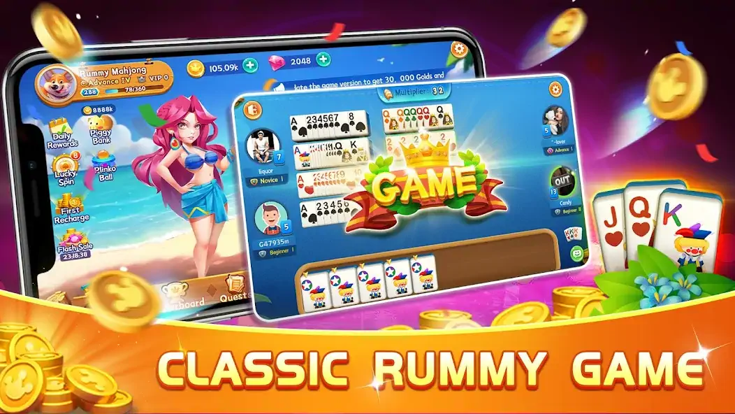Download Rummy Mahjong - Online Lami [MOD, Unlimited money/coins] + Hack [MOD, Menu] for Android