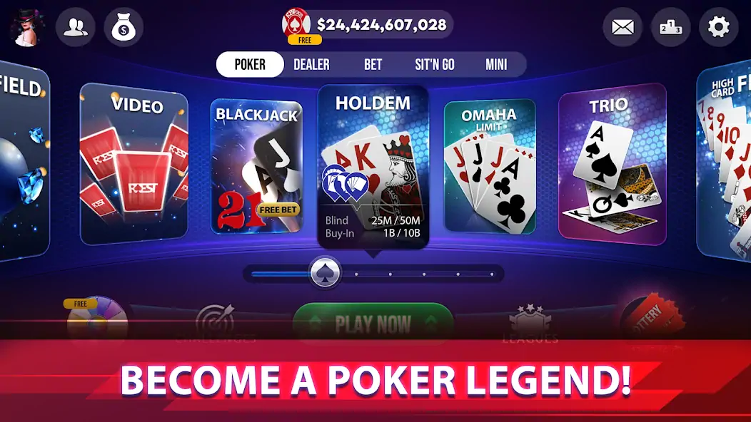 Download Rest Poker : Texas Holdem Game [MOD, Unlimited coins] + Hack [MOD, Menu] for Android