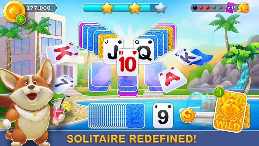 Download Seaside Solitaire: Сard Games [MOD, Unlimited coins] + Hack [MOD, Menu] for Android