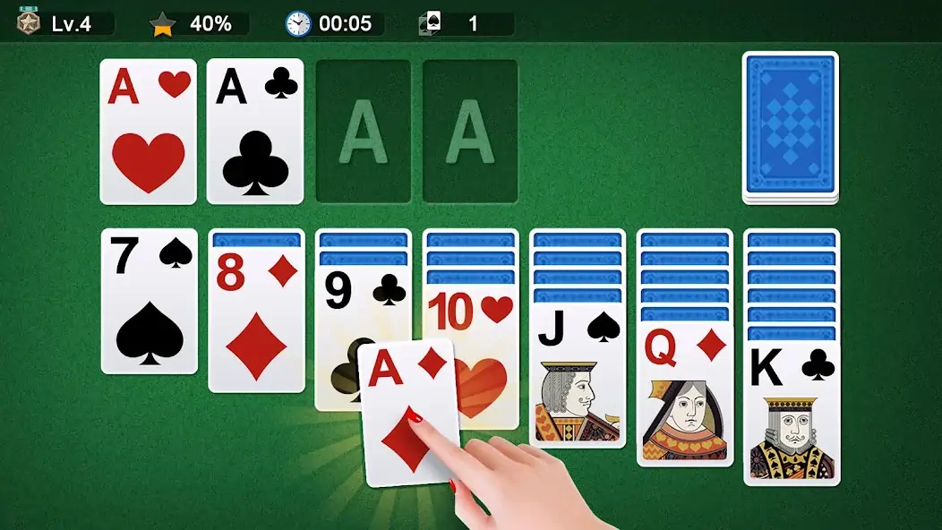 Download Classic Solitaire [MOD, Unlimited coins] + Hack [MOD, Menu] for Android