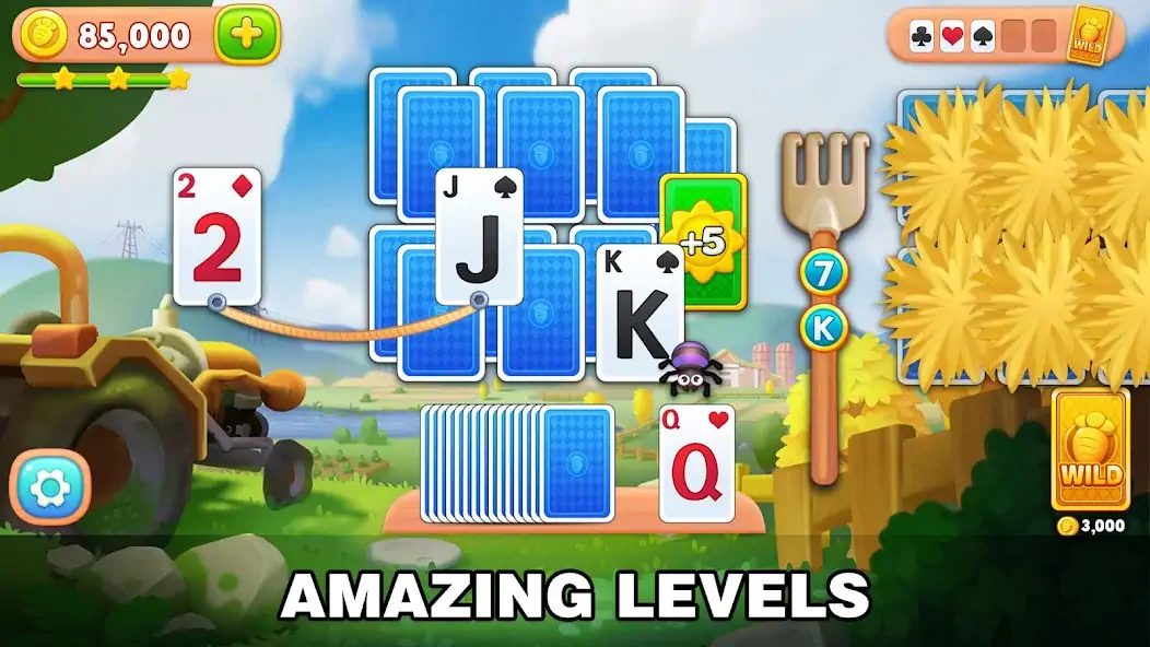 Download Solitaire Farm: Card Games [MOD, Unlimited money] + Hack [MOD, Menu] for Android