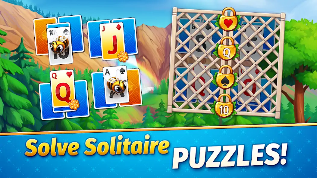 Download Solitaire Golden Prairies [MOD, Unlimited money/gems] + Hack [MOD, Menu] for Android