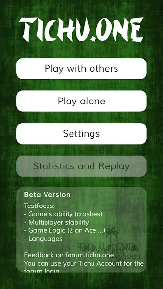 Download Tichu One [MOD, Unlimited money] + Hack [MOD, Menu] for Android