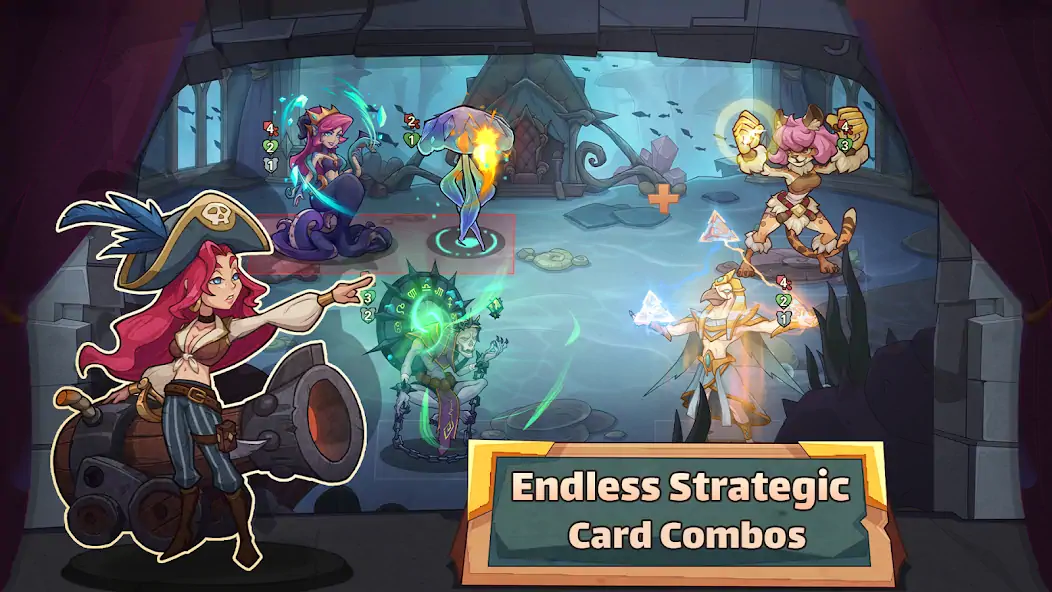 Download Card Brawl: Dungeon Slayer [MOD, Unlimited money/gems] + Hack [MOD, Menu] for Android