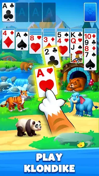 Download Solitaire Zoo [MOD, Unlimited coins] + Hack [MOD, Menu] for Android