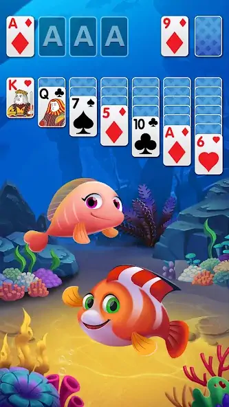 Download Solitaire Fish Klondike Card [MOD, Unlimited money] + Hack [MOD, Menu] for Android
