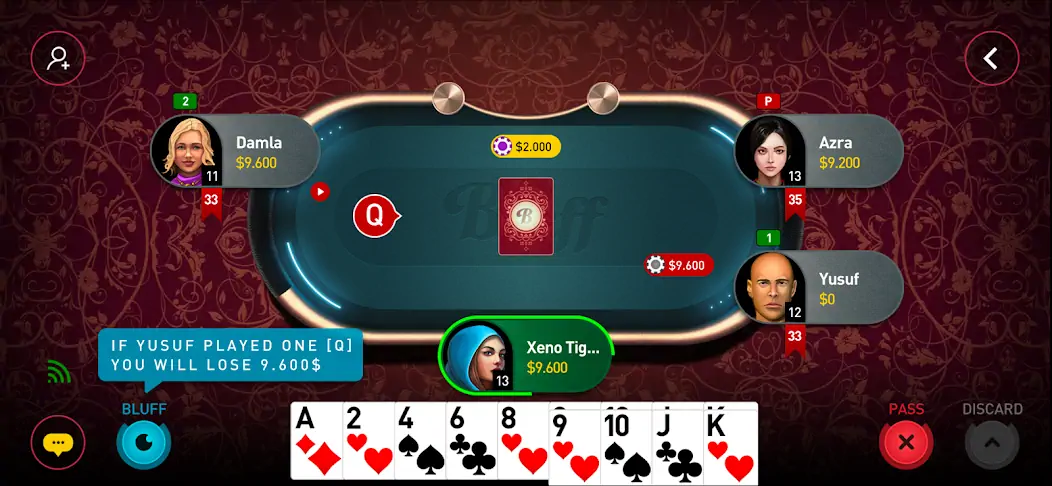 Download Bluff Game [MOD, Unlimited money/coins] + Hack [MOD, Menu] for Android