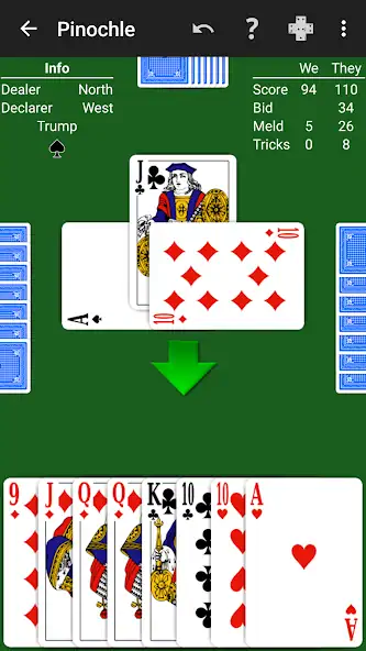 Download Pinochle - Expert AI [MOD, Unlimited money/coins] + Hack [MOD, Menu] for Android