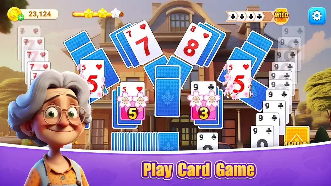 Download Patience Solitaire TriPeaks [MOD, Unlimited money] + Hack [MOD, Menu] for Android