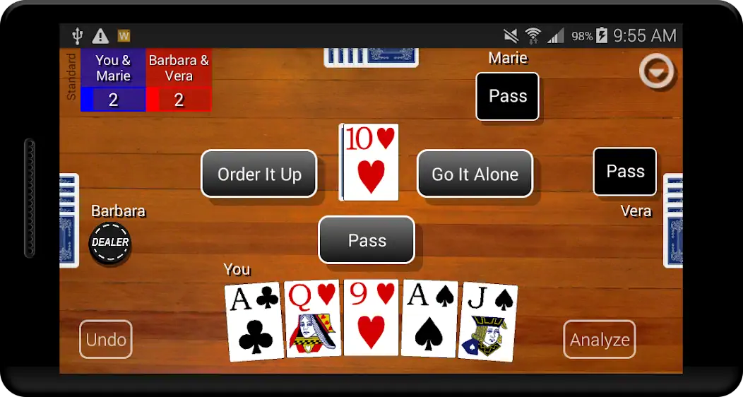 Download Euchre Card Classic [MOD, Unlimited money/coins] + Hack [MOD, Menu] for Android