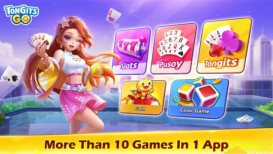Download Tongits Go - Mines Slots Pusoy [MOD, Unlimited money/gems] + Hack [MOD, Menu] for Android