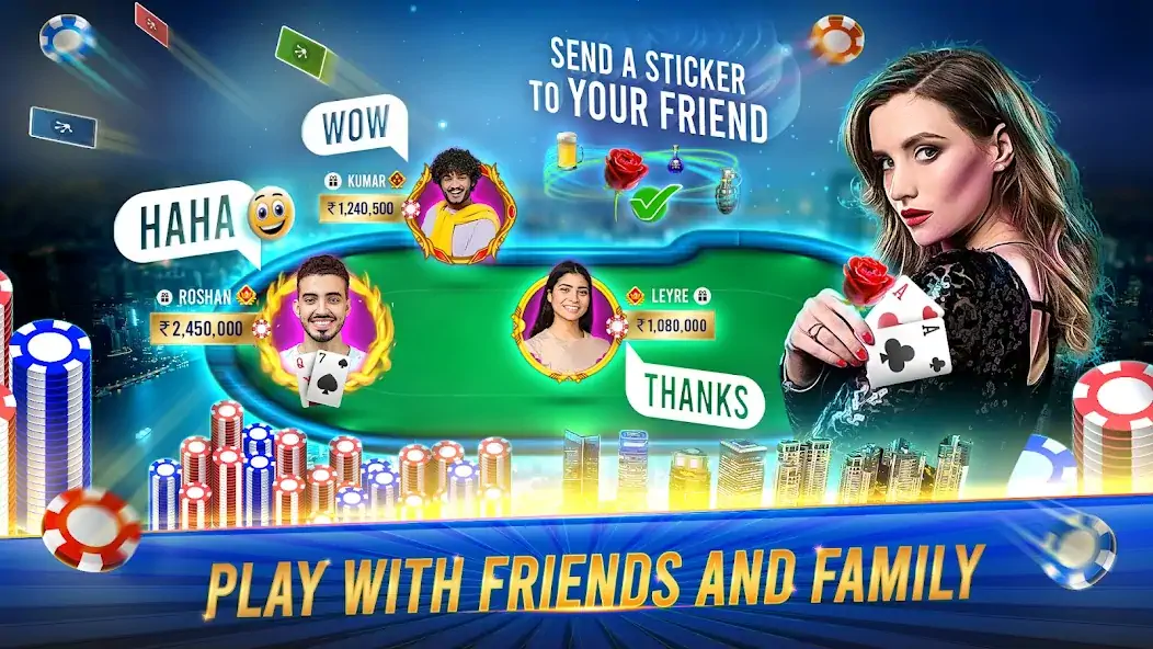 Download Teen Patti Gold Card Game [MOD, Unlimited money/coins] + Hack [MOD, Menu] for Android
